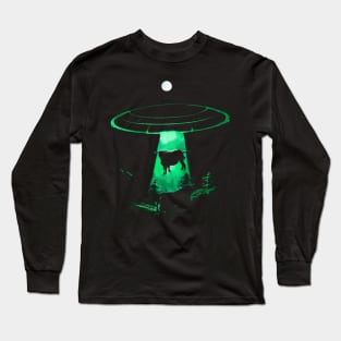 Cow Plane Long Sleeve T-Shirt